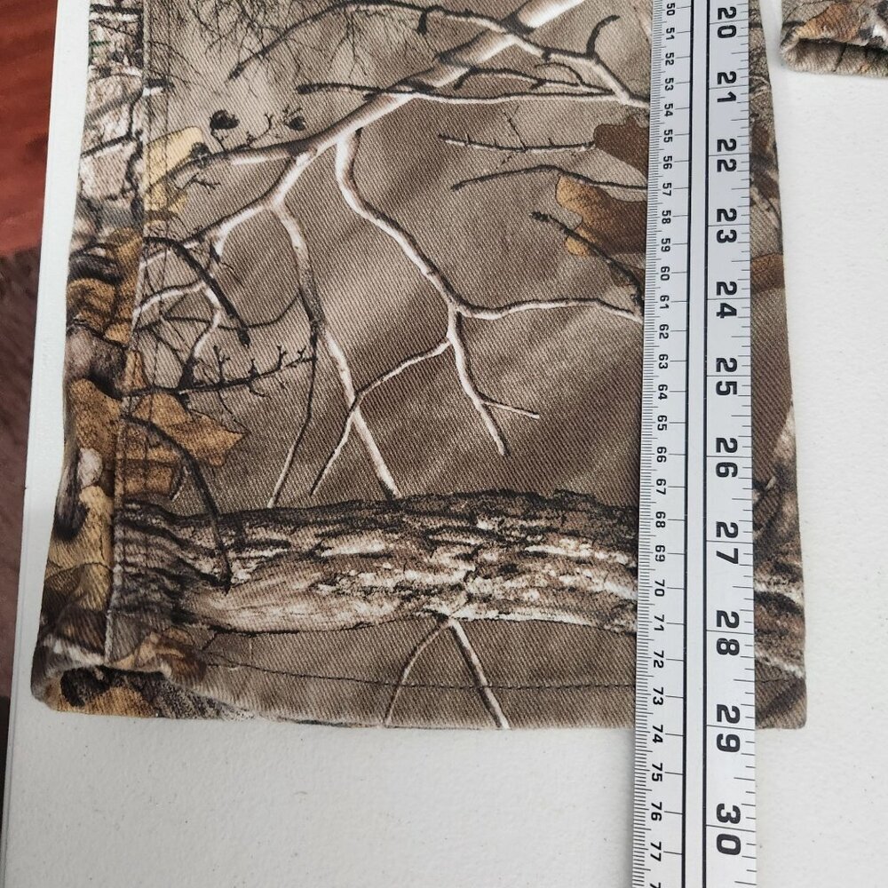 Realtree Mens Camouflage Hunting Pants 32x30 (acutal 29) Cotton Outdoor Gear Dur - Picture 9 of 14